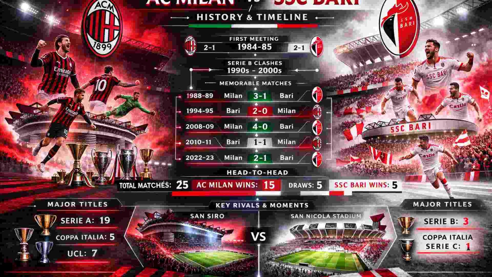 Ac Milan Vs Ssc Bari Timeline