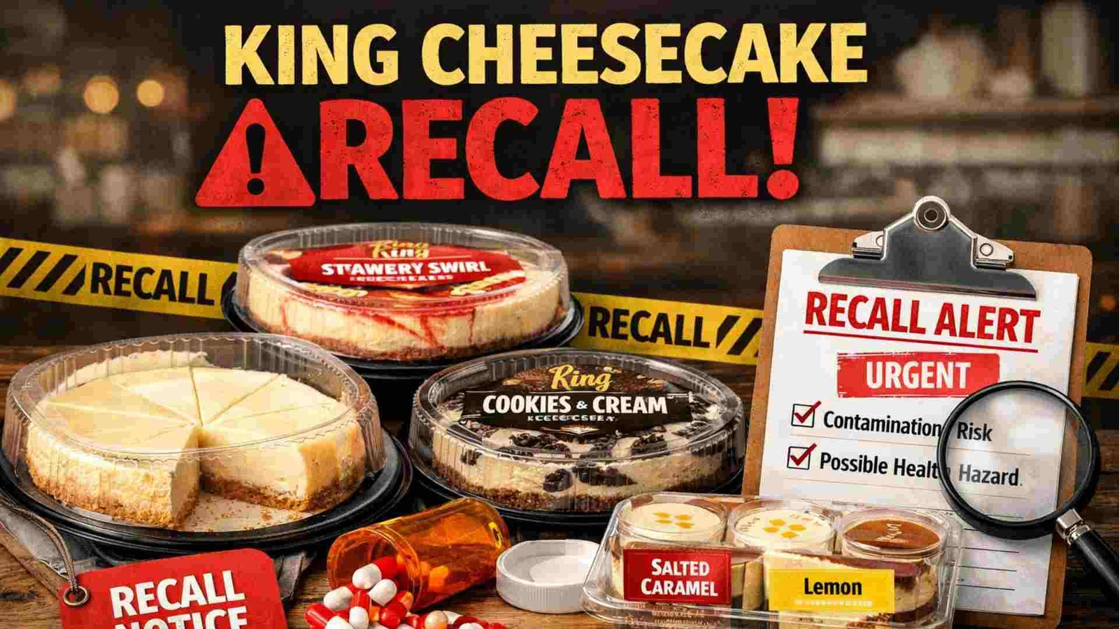 King Cheesecake Recall
